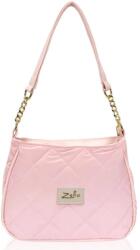 ZELLIA Női Oldaltáska 22015 Púder - Steppelt - Vízlepergetős - Arany K (ZLK-22015-45335648)