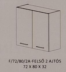 FN Alíz konyha felső - 72/80 cm 2 ajtós elem