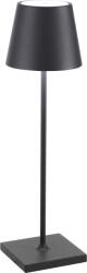 Zafferano Lampă de masă Poldina 38 cm gri închis (LD0340N3)