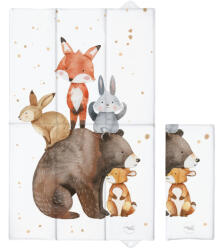 Ceba Baby BASIC összehajtható pelenkázó alátét 80x50cm, Forest Friends