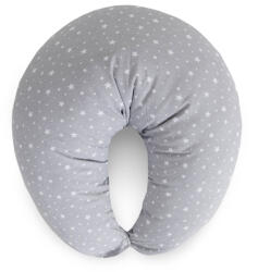 ceba baby Baby szoptatós párna Huggy Basic Grey Stars, 150x60x37cm
