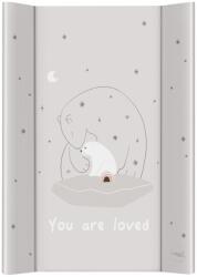 Ceba Baby BASIC merev pelenkázó lap 50x70cm, Polar Bears