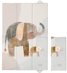 Ceba Baby BASIC összehajtható pelenkázó alátét 60x40cm, Elephant Family
