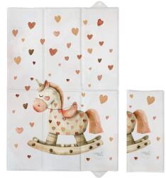 Ceba Baby BASIC összehajtható pelenkázó alátét 60x40cm, Rocking Horse