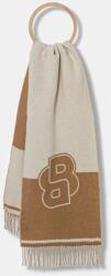 BOSS gyapjú sál - bézs Univerzális méret - answear - 33 990 Ft