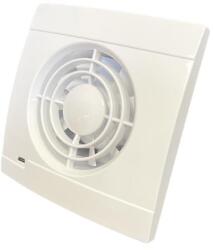 Kanlux Fürdőszoba elszívó axiális golyócsapágyas ventilátor időkapcsolóval+visszacsapó szeleppel ellátott fali/mennyezeti 120 m 3/ h VK 100T+ 100 mm (VK100t+)