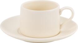 Zafferano Ceașcă pentru cafea Levante 80 ml de culoarea fildeşului cu farfurioară (LEV0607)