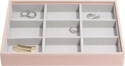 Stackers Casetă pentru bijuterii Stackers cu 9 compartimente classic roz (75703)