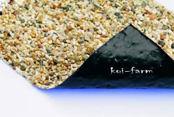 Oase kőszórt fólia , kőzúzalékos dekorfólia 100 cm széles ár/m (O36292)