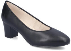 Rieker női klasszikus fekete bőr körömcipő 44650-04