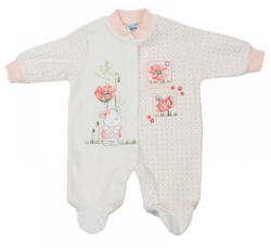  Hosszú ujjú plüss rugdalózó (62) - Barack/Macis