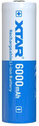 XTAR 21700 3, 6V 6000mAh 10A védelemmel ellátott Li-ion akkumulátor (XTAR-21700-6000mAh) - akkuforras