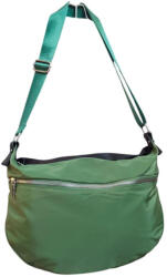 Plazabox Zöld női táska kényelmes válltáska oldaltáska nagyméretű crossbody (mx-1302-green)