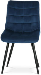 Artium Modern Bársony Étkezőszék Kék Színben CT-384 (CT-384_BLUE4)