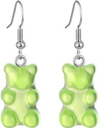 HARAHU Bear Fülbevaló - Zöld KP38448