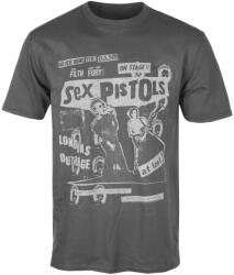 Low Frequency Tricou bărbați Sex Pistols - On Stage - Grey - LOW FREQUENCY - SEP002TS