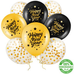 PartyPal Happy new year lufi, vegyes, 8 db/cs