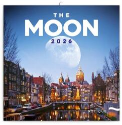 Realsystem Lemeznaptár REALSYSTEM 300x300mm The moon 2026 (6097-MO) - fotoland
