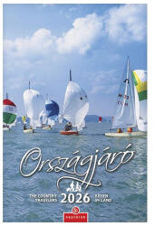 CSG Falinaptár CSG 210x320mm álló Országjáró 2026 (FN U03) - papir-bolt