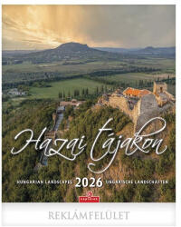 CSG Falinaptár CSG 300x340mm álló Hazai tájakon 2026 (FN 080) - papir-bolt