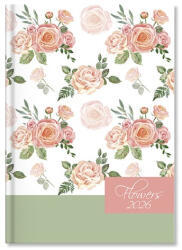 PD Calendar Határidőnapló Period Flowers A/5 napi Green papír 2026