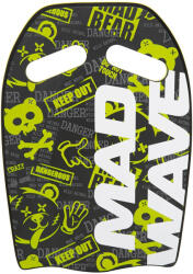 Mad Wave Ergo Kickboard Printed Fekete/sárga