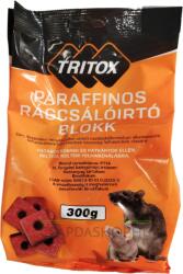 Irtó Trió Tritox paraffinos rágcsálóirtó blokk 300g