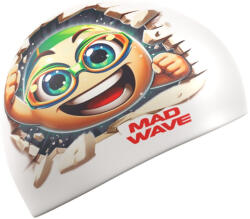 Mad Wave smile silicone cap alb