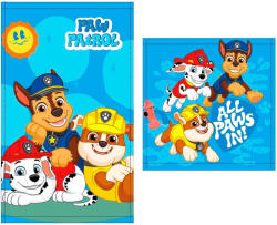 Mancs Őrjárat All Paws In kéztörlő, arctörlő, törölköző szett