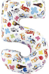 Bluey Friends 5-ös szám fólia lufi 66 cm - lord