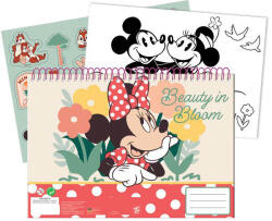 Minnie Disney Minnie Nomadic Spirit A/4 spirál vázlatfüzet 40 lapos matricával