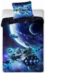 Ábránd Space ágyneműhuzat, Kék bolygó (100% pamut) (001)