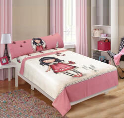 Sandman Santoro Gorjuss ágytakaró-lepedő-párnahuzat szett (100 % pamut)