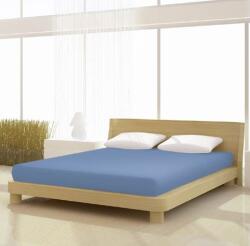  Jersey Kék gumis lepedő, 120-130x200 cm - visvitalis