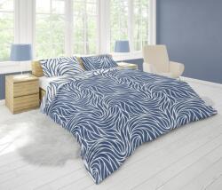 Ábránd Mikrofibra ágyneműhuzat, Kék hullámos (001)