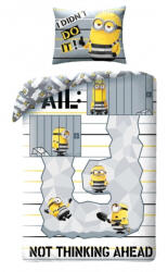 Ábránd Minions/Minyonok ágyneműhuzat, Not Thinking Ahead (100 % pamut) (40594)
