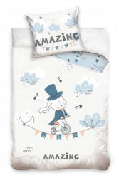 Ábránd Nyuszis 2 részes ágyneműhuzat (100% pamut)