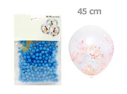  Lufi színes golyókkal 45cm 1db (CQ666)