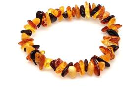 R. M. ékszer Borostyán vegyes splitter gyerek karkötő (023586)