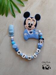 Baby Panda Névre szóló rágcsalánc - Mickey - kék