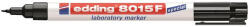 edding Laboratóriumi marker, 0, 75 mm, kúpos, EDDING "8015", fekete