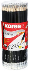 Kores Grafitceruza radírral, HB, hatszögletű, KORES - toptoner - 6 500 Ft