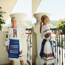 Ie traditionala Set fote traditionale pentru fetite - Ioana 2