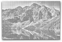  PontPöttyöző - Zakopane - Lengyelország Méret: 40x60cm, Keretezés: Műanyagtáblával, Szín: Zöld