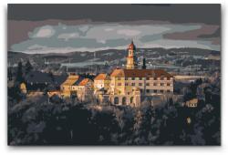  Festés számok szerint - Vár Méret: 40x60cm, Keretezés: Műanyagtáblával