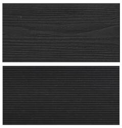 Woodlook WPC padlólap Woodlook Natúr Antracit 4 m szál 150x24x4000 mm igazi fahatású kétoldalas burkolat, matt, csúszásmentes felület. Méterenkénti ár!