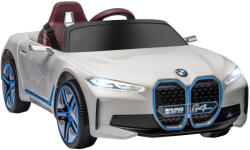 AOSOM Elektromos gyermekautó BMW G4 újratölthető akkumulátor 3-5 km/h távirányítóval multimédiás lejátszóval fehér