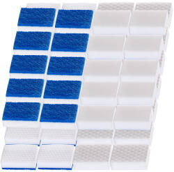 Perla Falradír faltisztító csodaszivacs 24 db sima és 24 db súroló szivacs a durva szennyeződésekhez