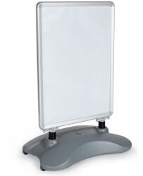  Reklámtábla rugós talppal. Hirdetőtábla Megállító tábla A1 méretű poszterhez. 113 cm magas plakáttartó stabil talppal