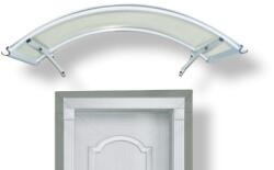 Silver Wing Miko Alumínium előtető 160x90 cm áttetsző polikarbonát borítással, eresszel